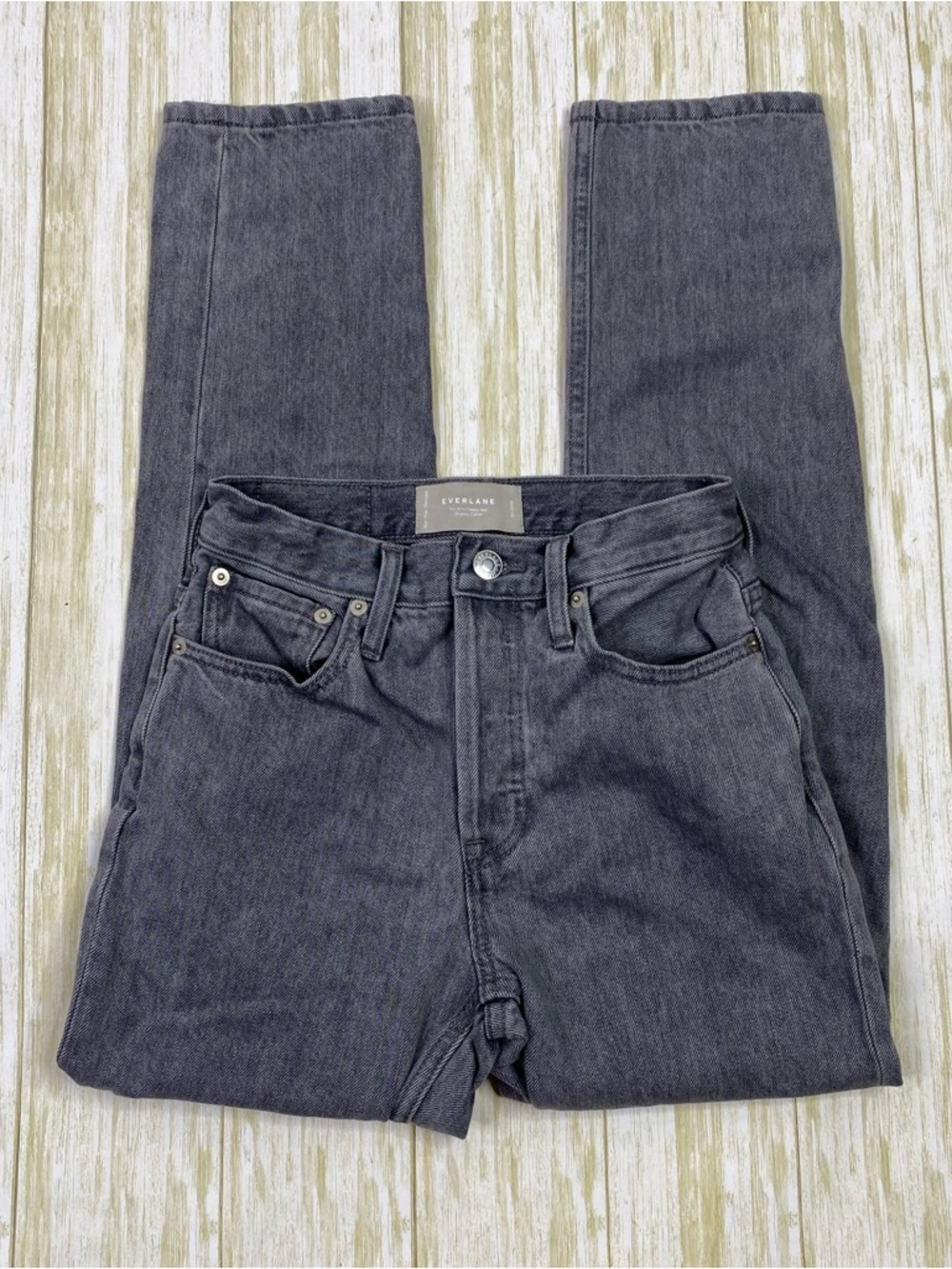 Everlane Gray The 90s Cheeky Cropped Jeans